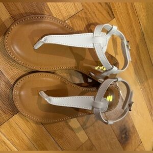 New unworn MIA sandals size 2 White T-Strap girls Sandals - Classic Summer Style
